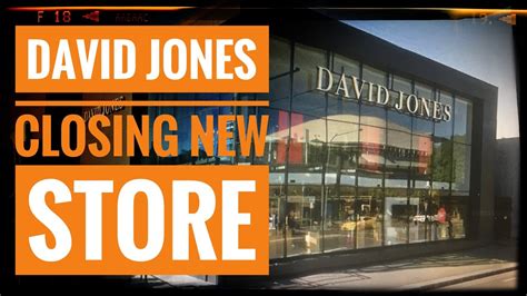 david jones closing down.